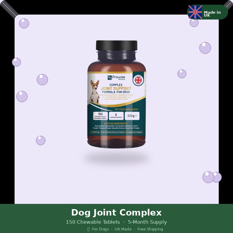 Dog Joint Complex — 150 Chewable Tablets