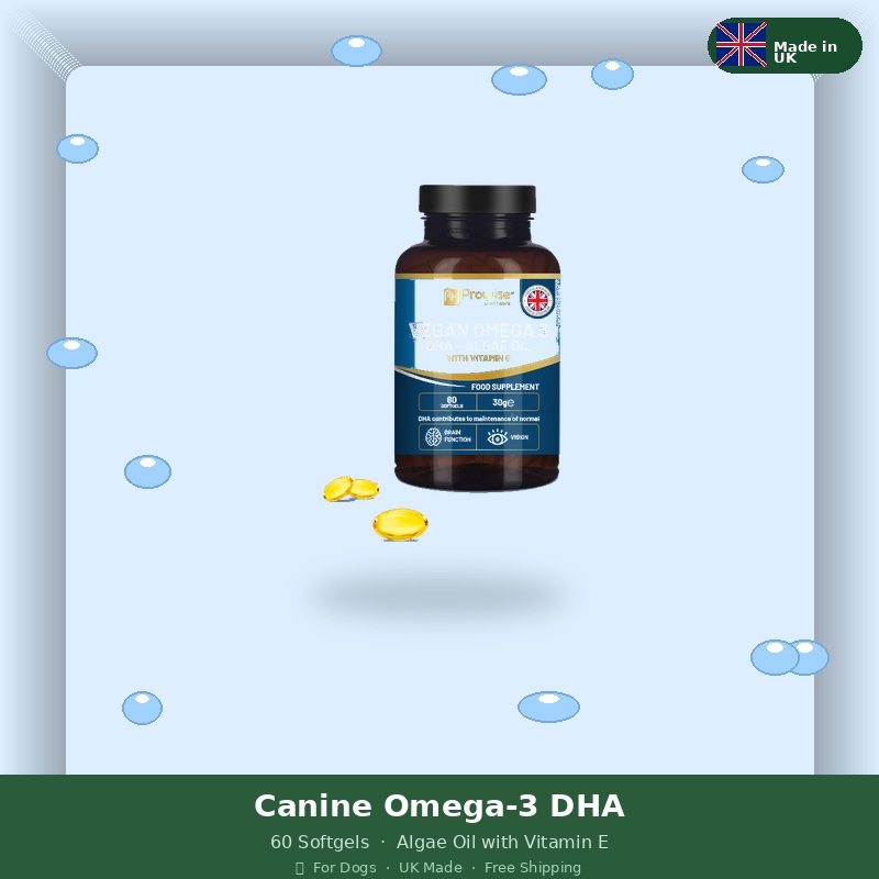 Canine Omega-3 DHA — 60 Softgels
